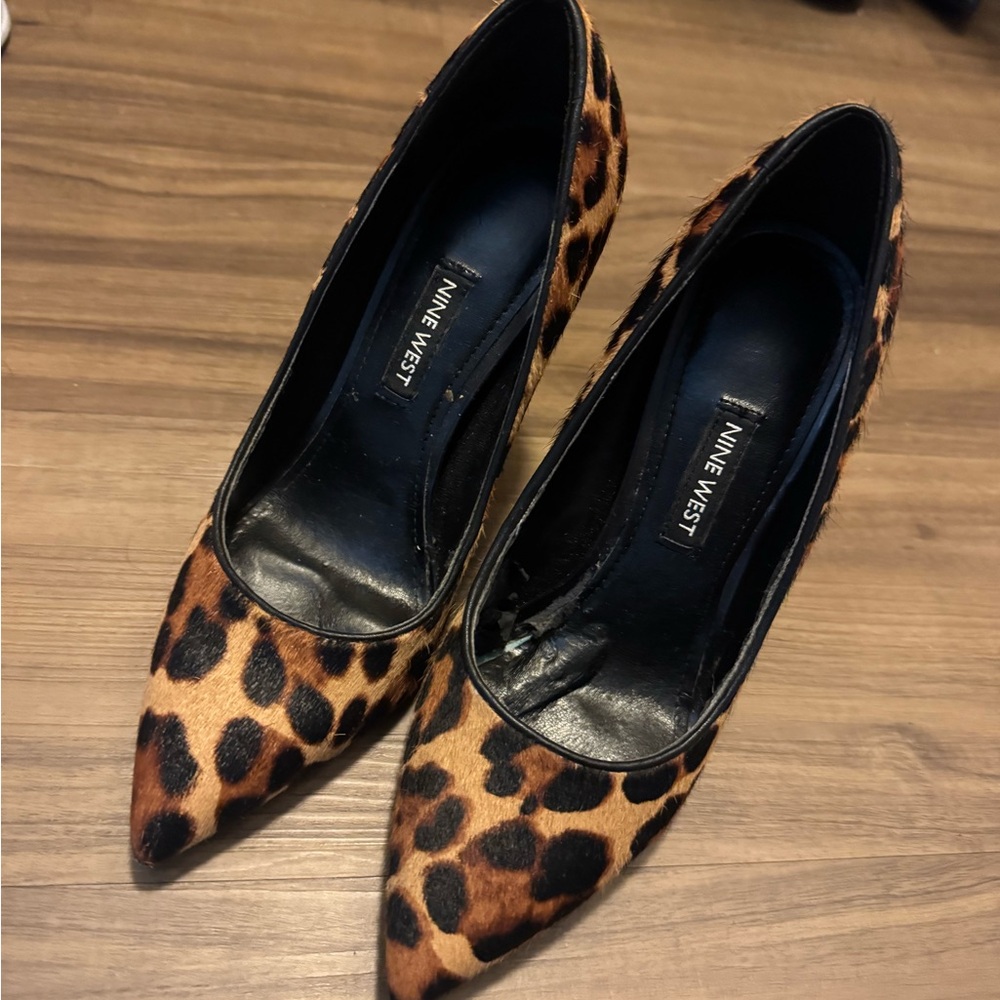 Nine West Animal Print Heels